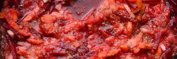 украинский борщ с галушками