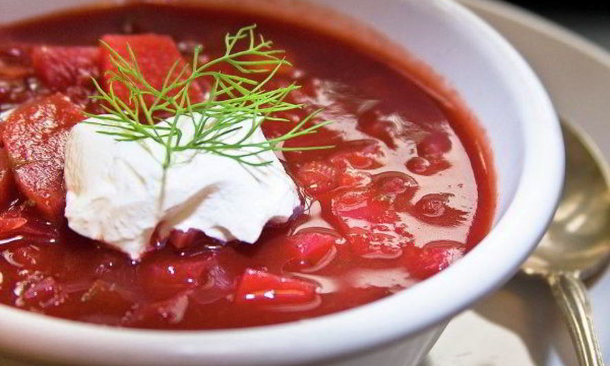 Рецепт украинского борща с курицей