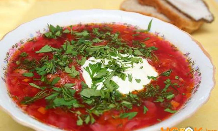 Рецепт украинского борща