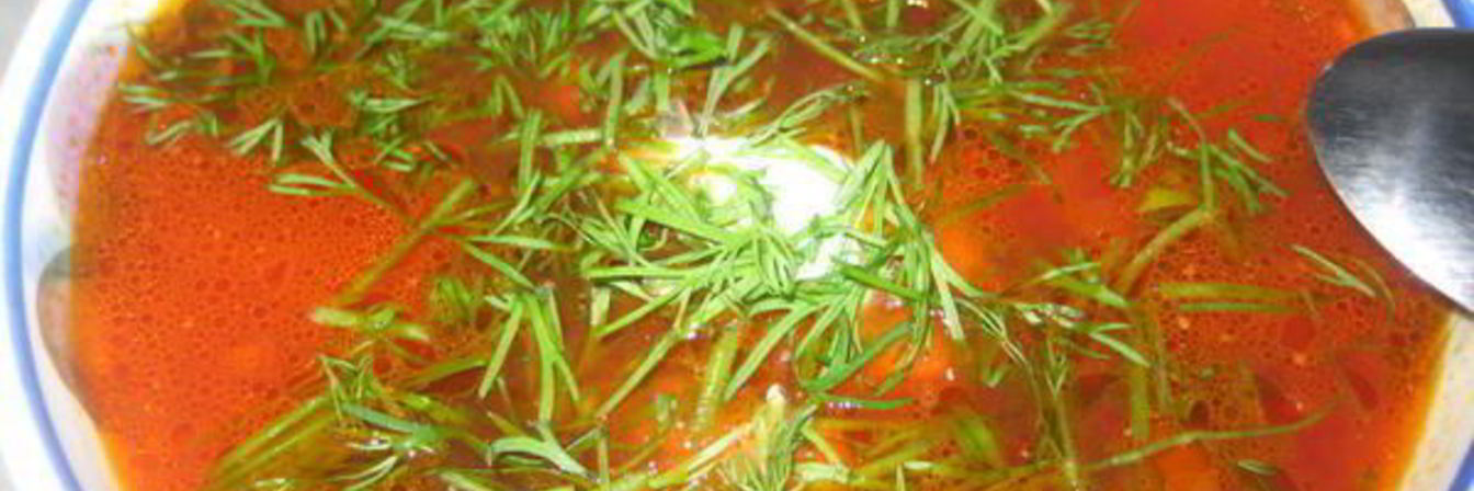 Вегетарианский борщ