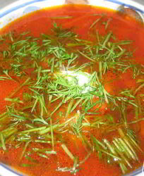 Вегетарианский борщ