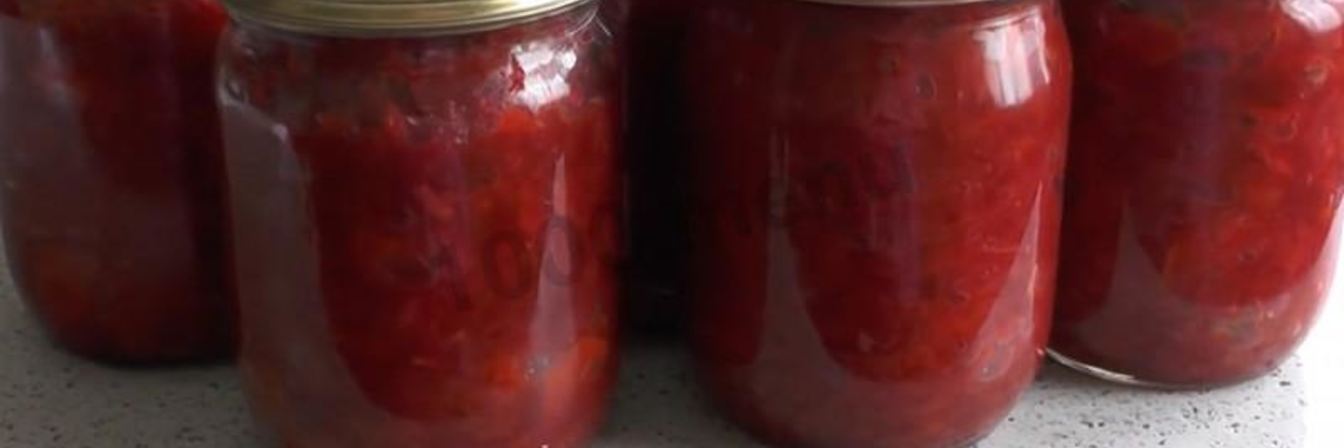 Заправка для борща на зиму с капустой