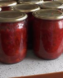 Заправка для борща на зиму с капустой