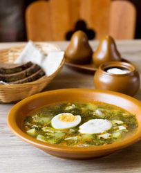 Зеленый борщ