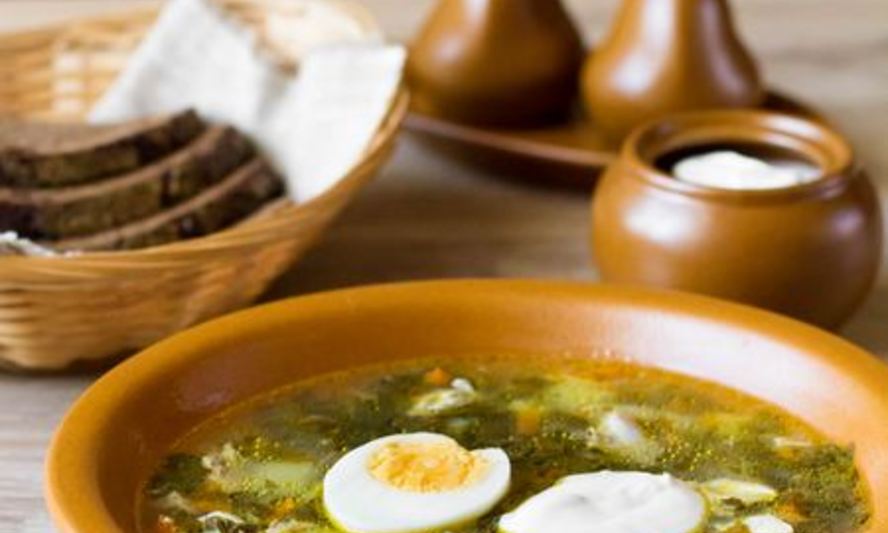 Рецепт зеленого борща