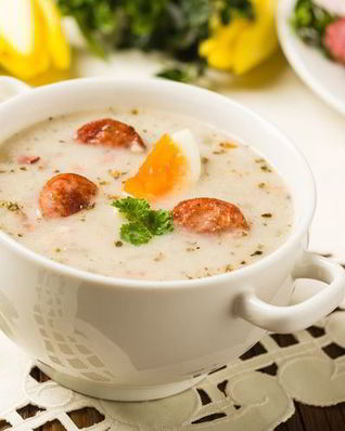 Журек — белый борщ