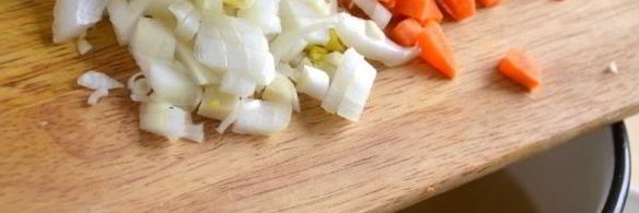 суп с клецками на курином бульоне