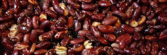 чили кон карне с хрустящей фасолью