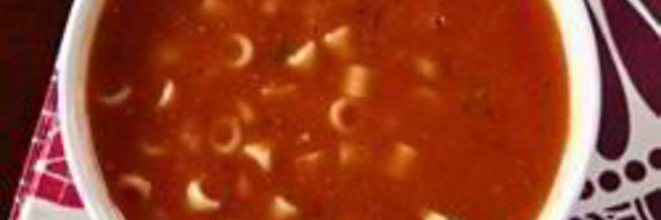 Фасолевый суп с макаронами по-итальянски