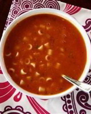 Фасолевый суп с макаронами по-итальянски