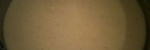 фасолевый суп со сливочным сыром