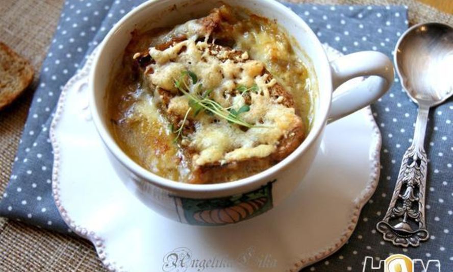 Рецепт французского лукового супа