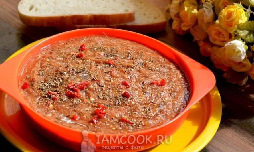 Рецепт гаспачо с баклажанами
