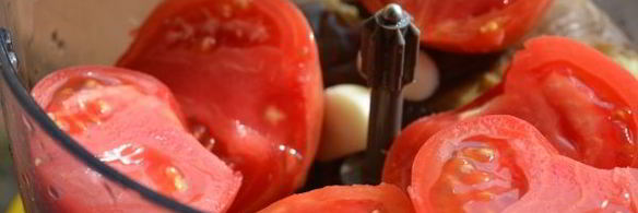 гаспачо с баклажанами