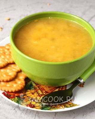 Гороховый суп без мяса
