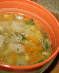 Гороховый суп с говядиной