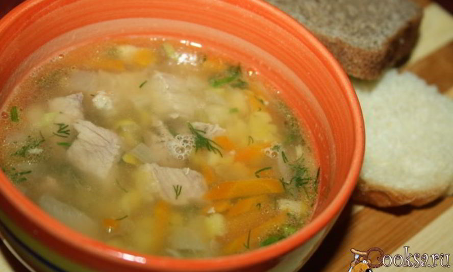 Рецепт горохового супа с говядиной