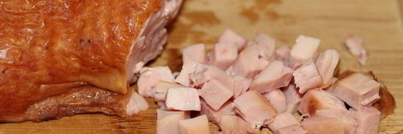 гороховый суп с копченой курицей