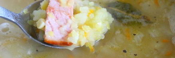 гороховый суп с копченостями