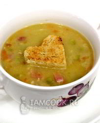 Гороховый суп в мультиварке