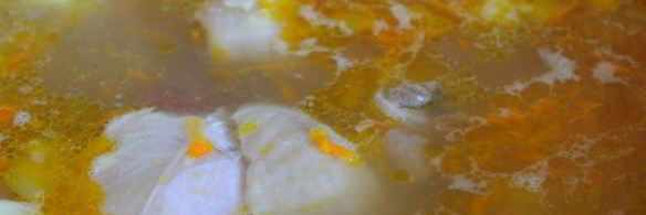 куриный суп с зеленым горохом и чечевицей бобовый дуэт