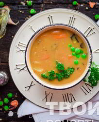 Постный гороховый суп