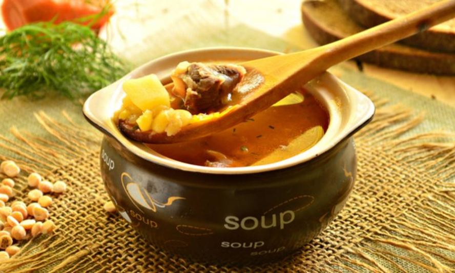 Рецепт супа горохового с говядиной