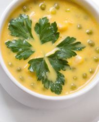 Вегетарианский суп с горохом