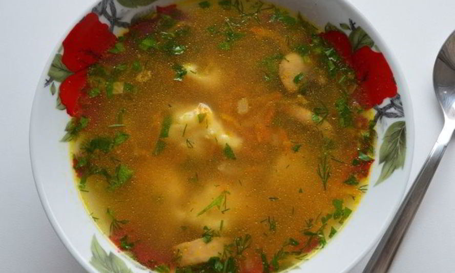Рецепт гречневого супа с грибами и картофельными клецками