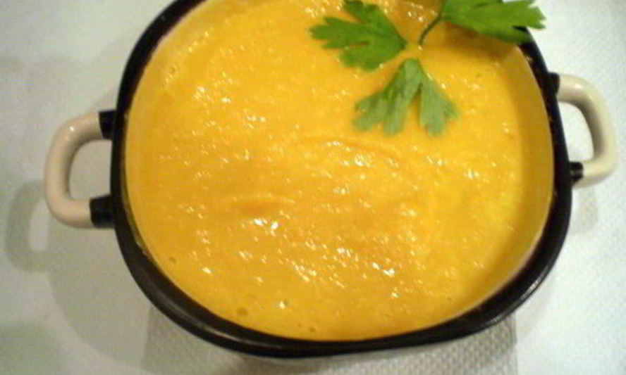 Рецепт имбирного супа с морковью и авокадо