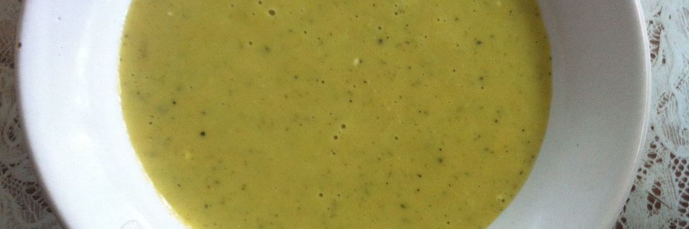 Кабачковый суп в мультиварке