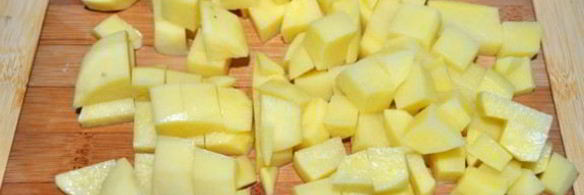 картофельный суп с копченой курицей