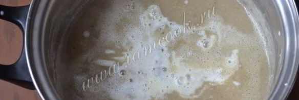 крем-суп из шампиньонов со сливками