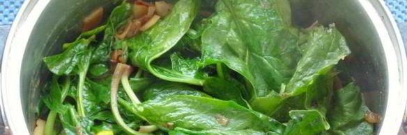 крем-суп из шпината