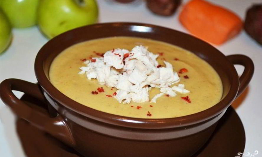 Рецепт крема-супа из топинамбура