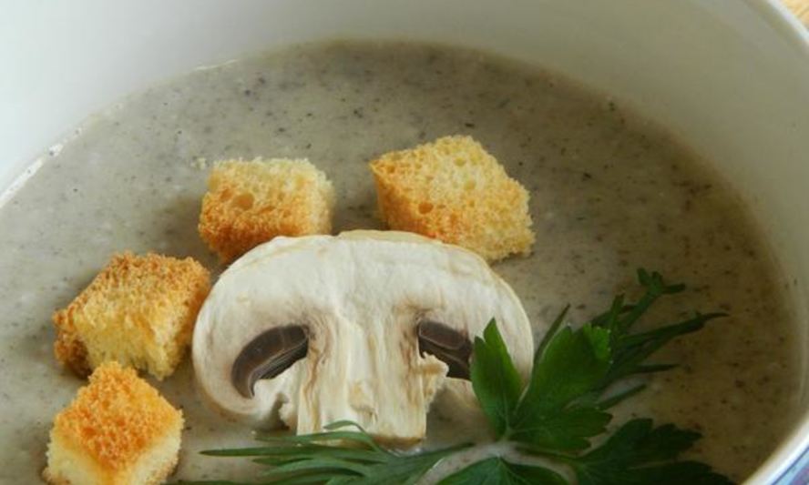 Рецепт крема-супа шампиньон всему голова