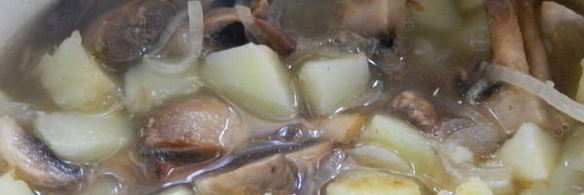 крем-суп шампиньон всему голова