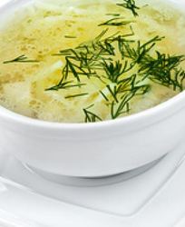 Куриный суп-лапша