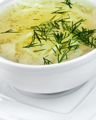 Куриный суп-лапша