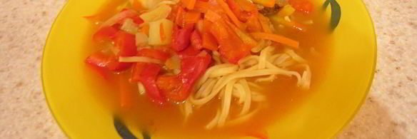 лагман с говядиной