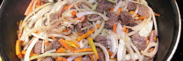 лагман с говядиной