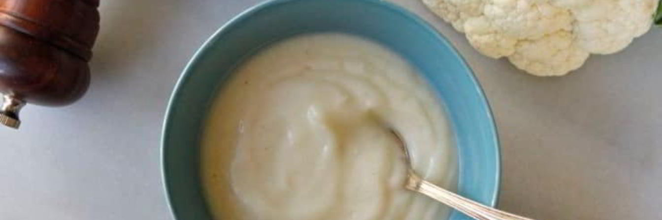 Легкий суп из цветной капусты