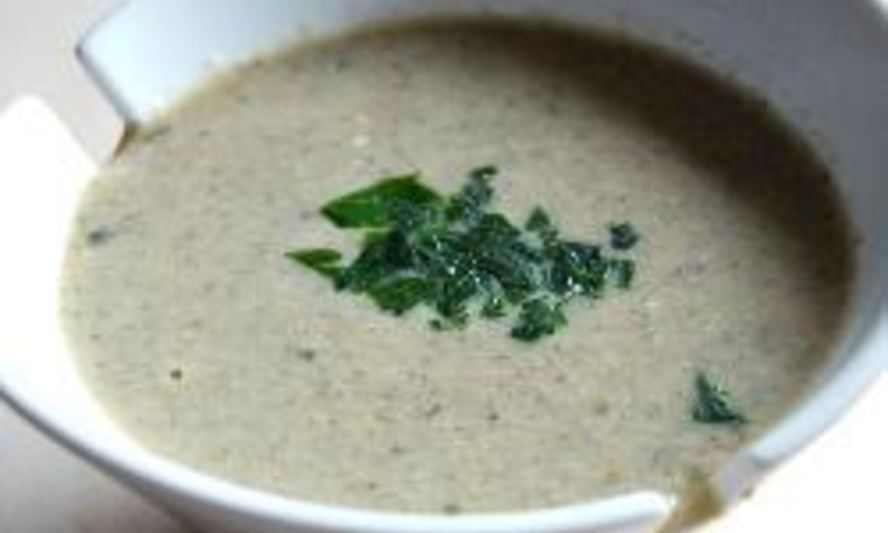 Рецепт легкого супа-крема из шампиньонов