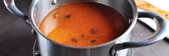 мисо суп с водорослями вакаме и тофу