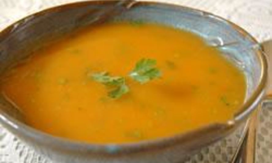 Рецепт морковного супа с пастой чили