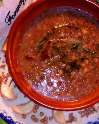 Наваристый суп из смеси бобовых и круп