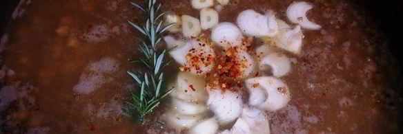 наваристый суп из смеси бобовых и круп