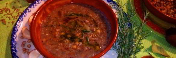 наваристый суп из смеси бобовых и круп