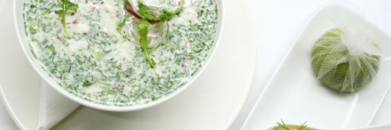 Окрошка на айране