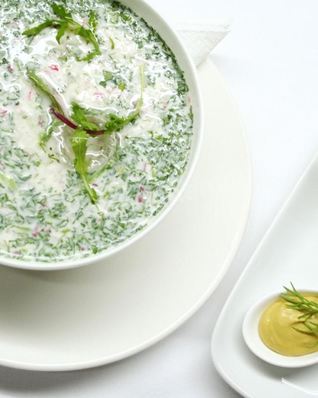 Окрошка на айране